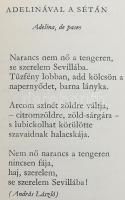 Federico Garcia Lorca összes művei I.-II.. Bp., 1967, Magyar Helikon. Kiadói aranyozott egészbőr-köt...