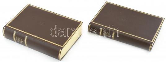 Federico Garcia Lorca összes művei I.-II.. Bp., 1967, Magyar Helikon. Kiadói aranyozott egészbőr-köt...