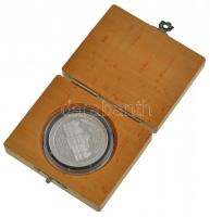 Románia 2005. 500L Ag "125 éves a Román Nemzeti Bank" forgalmi emlékkiadás, fa dísztokban,...