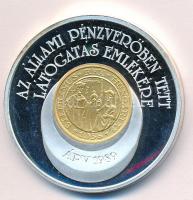 1989. Az Állami Pénzverőben tett látogatás emlékére ÁPV látogatói emlékérem (42,5mm) T:PP fo.