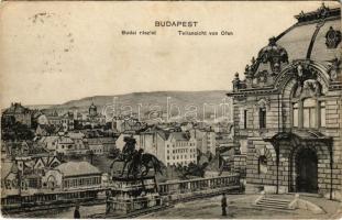 Budapest I. Budai részlet (kopott sarkak / worn corners)