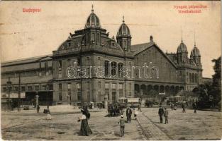 Budapest VI. Nyugati pályaudvar, vasútállomás, villamos, gazdasági gépgyár (EB)