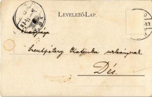 1903 Szeged, a Szegedi Képzőművészeti Egyesület kiállításából. Kapás Sándor "A féltékeny" ...