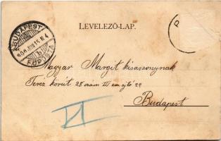1900 Parád-gyógyfürdő, Ybl szálló. Klein Mór kiadása (Rb)