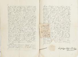 1794 Az egri káptalan oklevele, amelyben Zichy Károly országbíró kérésére átírja a Halmy János abaúj...