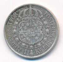 Svédország 1932G 1Kr Ag "V. Gusztáv" T:2-
Sweden 1932G 1 Krona Ag "Gustaf V" C:...