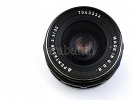 Praktica fényképezőgép felszerelés: Praktica PLC3 fényképezőgép, 2 db objektívvel: Pentacon 3,5/30, ...