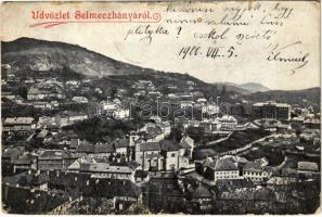 1900 Selmecbánya, Schemnitz, Banská Stiavnica; (EB)
