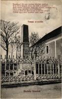 1914 Hanva, Hamva, Chanava; Tompa Mihály síremléke / cenotaph of Mihály Tompa