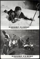 1966 Háború és béke című szovjet film jelenetei, 11 db produkciós filmfotó, 18x24 cm