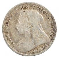 Nagy-Britannia 1896. 3p Ag "Viktória" T:2-
Great Britain 1896. 3 Pence Ag "Victoria&...