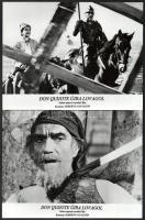 1973 Don Quijote újra lovagol című spanyol-mexikói film jelenetei, 10 db produkciós filmfotó, 18x24 cm