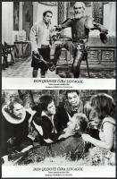 1973 Don Quijote újra lovagol című spanyol-mexikói film jelenetei, 10 db produkciós filmfotó, 18x24 ...