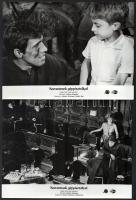 1964 Szerzetesek géppisztollyal című olasz film jelenetei, 9 db produkciós filmfotó, 18x24 cm