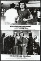 cca 1975 Egykoronás románc című csehszlovák film jelenetei, 13 db produkciós filmfotó, 18x24 cm