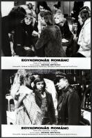 cca 1975 Egykoronás románc című csehszlovák film jelenetei, 13 db produkciós filmfotó, 18x24 cm