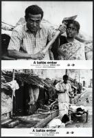 1979 A baltás ember című indiai film jelenetei, 7 db produkciós filmfotó, 18x24 cm