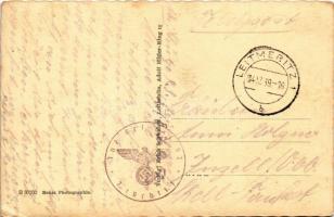 1939 Litomerice, Leitmeritz; general view with rafters (EK)