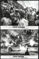 1976 Chilei kantáta című kubai film jelenetei, 7 db produkciós filmfotó, 18x24 cm