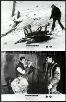 1986 Farkaslak című csehszlovák sci-fi film jelenetei, 7 db produkciós filmfotó, 18x24 cm
