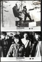 1986 Farkaslak című csehszlovák sci-fi film jelenetei, 7 db produkciós filmfotó, 18x24 cm