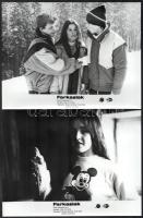 1986 Farkaslak című csehszlovák sci-fi film jelenetei, 7 db produkciós filmfotó, 18x24 cm