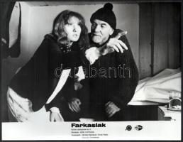 1986 Farkaslak című csehszlovák sci-fi film jelenetei, 7 db produkciós filmfotó, 18x24 cm