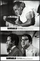 cca 1974 Bankrablás című amerikai film jelenetei, 13 db produkciós filmfotó, 18x24 cm