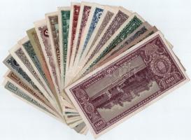 1945-1946. 100P-1.000.000BP (18xklkf) T:II-III-