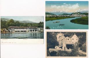 20 db RÉGI külföldi város képeslap / 20 pre-1945 European town-view postcards