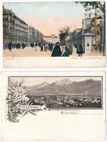 19 db RÉGI külföldi város képeslap / 19 pre-1945 European town-view postcards