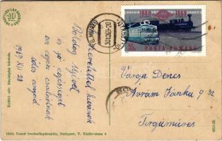 Vámospércs, viselet, ökörszekér. Vasúti levelezőlapárusítás 1916