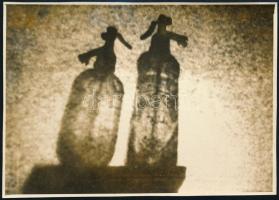 cca 1989 Elfordulás című, feliratozott, vintage fotó, 12x17 cm