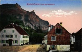 Le Bonhomme, Diedoldshausen und die Judenburg / street view, mountain (EK)