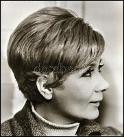 1968 Ruttkai Éva (1927-1986) színművésznő a ,,Hamis Izabella" című filmben, 3 db produkciós felvétel NEGATÍV filmre, 6,2x5,3 cm és 4x6,5 cm között