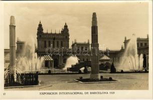 1929 Barcelona, Exposición Internacional de Barcelona, Plaza del Universo / International Exposition, Universe Square