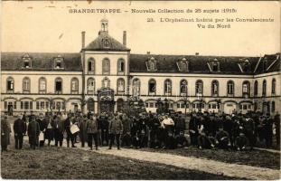 Soligny-la-Trappe, Grande-Trappe. L'Orphelinat habité par les Convalescents. Vue du Nord / WWI The Orphanage inhabited by the Convalescents (EK)