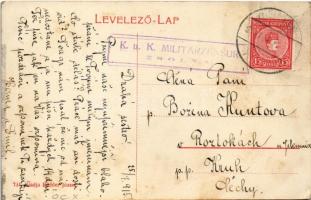 Rózsahegy, Ruzomberok; Magyar Textilipar Rt. magyar állami elemi iskola. Eichler József kiadása / sc...