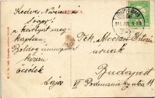 1911 Zagreb, Zágráb; Trg. dra. Ante Starcevica / square. W.L. Bp. 7463