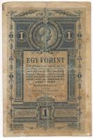 1882. 1Ft / 1G T:III- Hungary 1882. 1 Forint / 1 Gulden C:VG Adamo G125