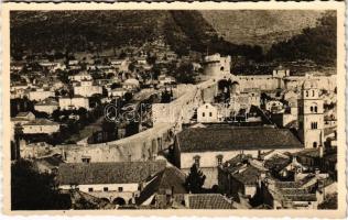 Dubrovnik, Ragusa; Minceta / Stadtmauern mit Minceta / city walls