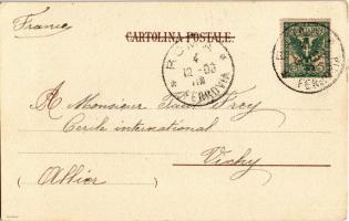 1903 Roma, Rome; Acquedotti. litho (EK)