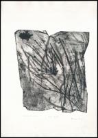 Marja Kata (?-): Karcok, 2005. Hidegtű, papír. Művészpéldány E.A. VII./VIII. számozással. 17×16 cm