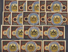 Német Birodalom/Weimari Köztársaság 1920-as évek eleje 348db szükségbankjegy, kevés duplával T:I (tö...