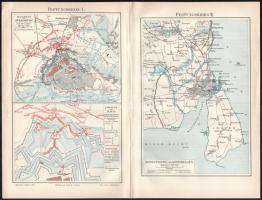 Németország, földrajzi, bányászati és ipari térképek 10 darabos vegyes világtérkép gyűjtemény cca 19...