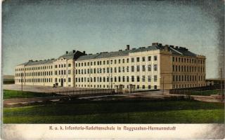 Nagyszeben, Hermannstadt, Sibiu; K.u.k. Infanterie-Kadettenschule / Gyalogsági hadapródiskola / military cadet school