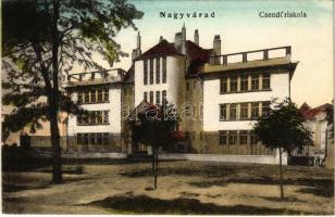 Nagyvárad, Oradea; Csendőriskola / gendarme school