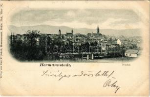 1899 (Vorläufer) Nagyszeben, Hermannstadt, Sibiu; Fischer