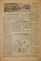 1947 Ék Sándor (1902-1975): Politikai karikatúra (vázlat + végleges rajz + kész újságoldal); ceruza-...