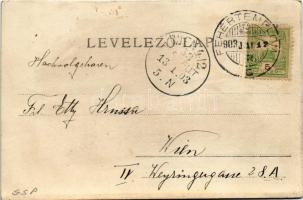 1913 Fehértemplom, Ung. Weisskirchen, Bela Crkva; laktanya / k.u.k. military barracks. photo